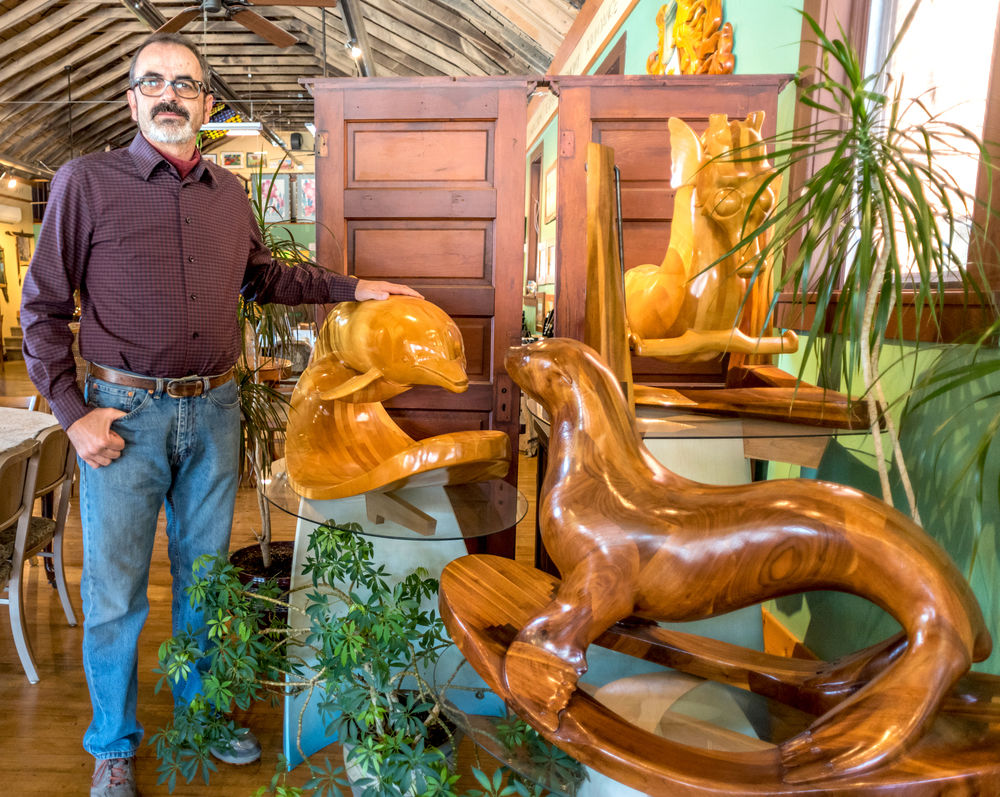 The Most Unlikely Place: A former silent movie theater is the heart of a family’s art-based efforts to keep downtown Lewellen rolling